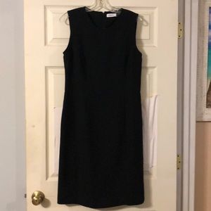 Beautiful black belted Calvin Klein dress
